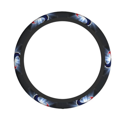 Houston Texans 3 Printed breathable elastic steering wheel protective cover