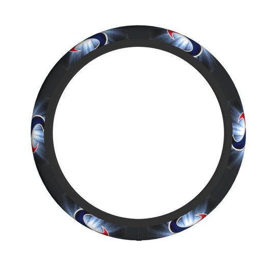 Houston Texans 3 Printed breathable elastic steering wheel protective cover