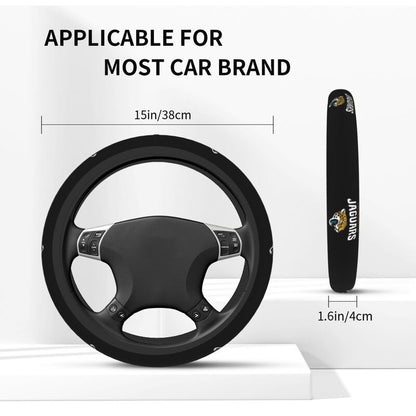 Jacksonville Jaguars 1 Printed breathable elastic steering wheel cover