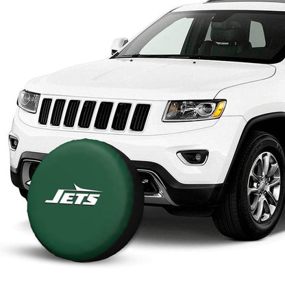 New York Jets Car tire protection cover spare tire waterproof and dustproof cover