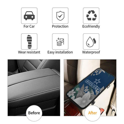 Dallas Cowboys Car armrest box protective cover car center console armrest pad