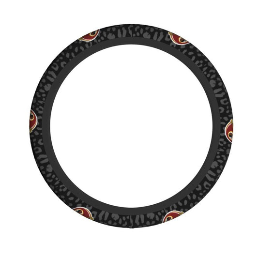 Washington Commanders 1 Printed elastic steering wheel cover car steering wheel protective cover