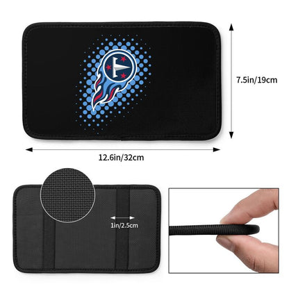 Tennessee Titans Printed car armrest box cushion armrest protective cover