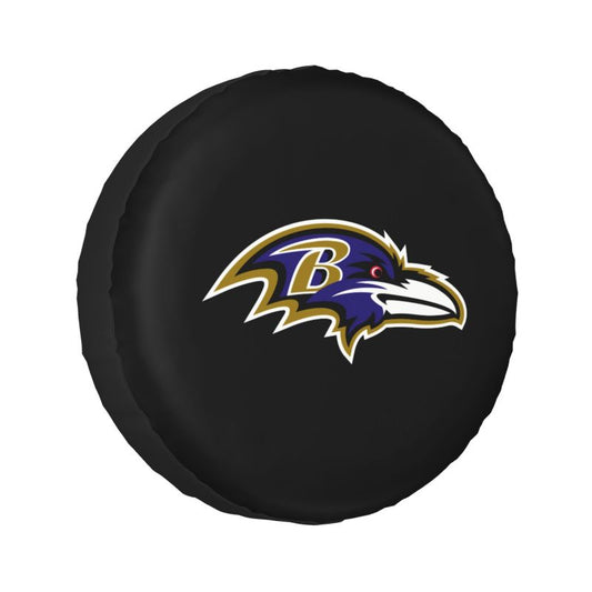 Baltimore Ravens Car tire protection cover spare tire waterproof and dustproof cover