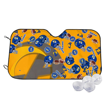 Los Angeles Rams Print multiple sizes car windshield sunshade panel car windshield sunshade cover
