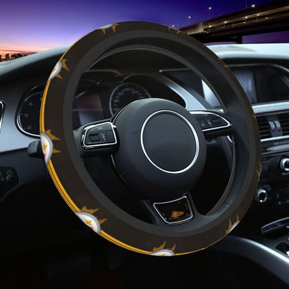 Pittsburgh Steelers 2 Printed breathable anti slip cover elastic steering wheel cover