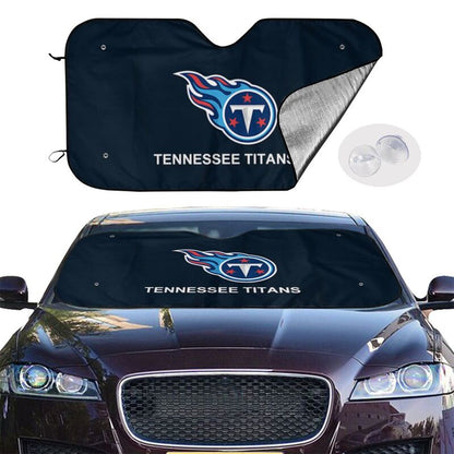Tennessee Titans 2 Print Car windshield sunshades suitable for front Car windshield sunshades
