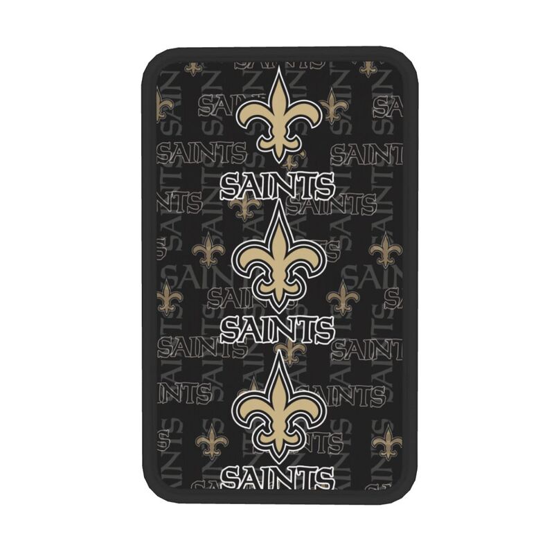 Car armrest box pad New Orleans Saints Printed central armrest box elbow pad