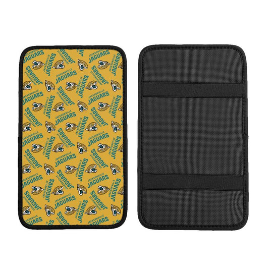 Jacksonville Jaguars  Printed armrest protective cover car armrest box cushion