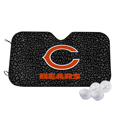 Chicago Bears Printed Car windshield sunshades is suitable front Car windshield sunshades
