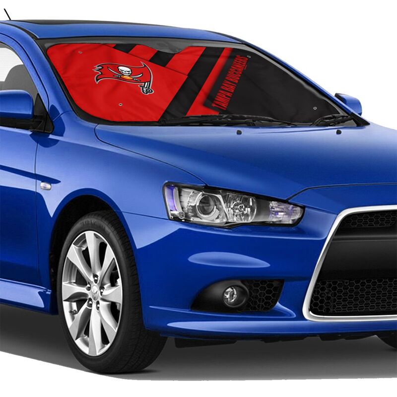 Tampa Bay Buccaneers Print suitable for front Car windshield sunshades Car windshield sunshades