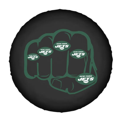 New York Jets Print tire protection cover car spare tire dust protection covers