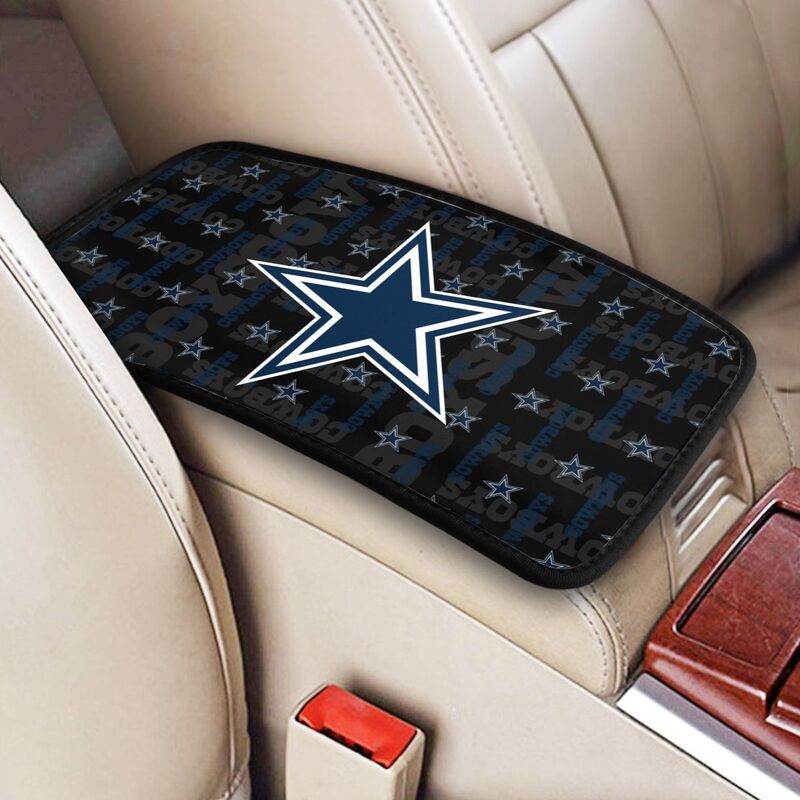 Dallas Cowboys printed Car handrail cushion Personalized car armrest cover
