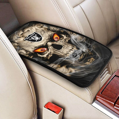 Las Vegas Raiders Printed car armrest box pad elbow support anti slip pad