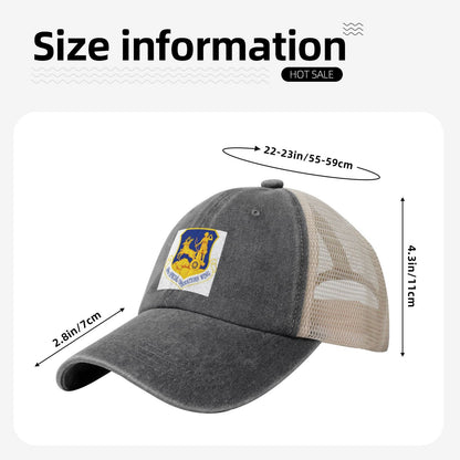 58th Special Operations Wing Printed unisex baseball cap adjustable grid baseball cap veteran gift