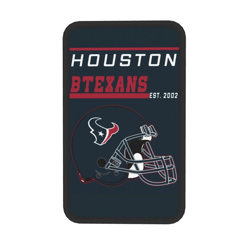 Houston Texans Print car armrest box cushion armrest protective cover