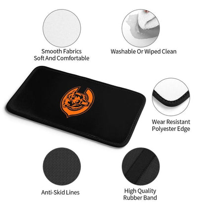 Car armrest box pad Chicago Bears 6 Printed central armrest box cushion protective pad