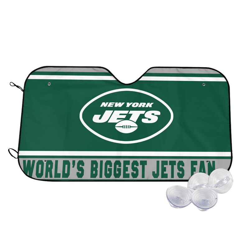 New York Jets Printing is suitable for car front windshield sunshades Car windshield sunshades