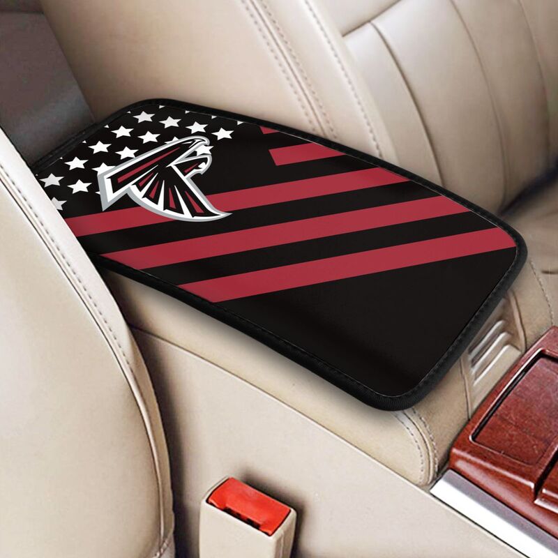 Atlanta Falcons Printed car armrest box pad anti-abrasion pad