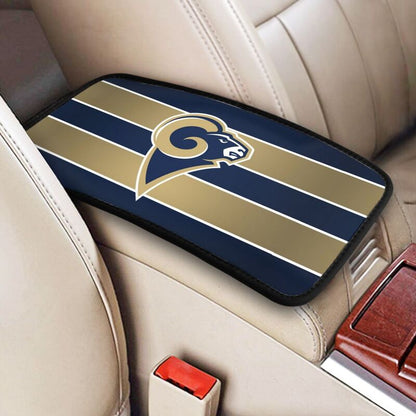 Los Angeles Rams5 Printed car armrest box pad elbow protection pad