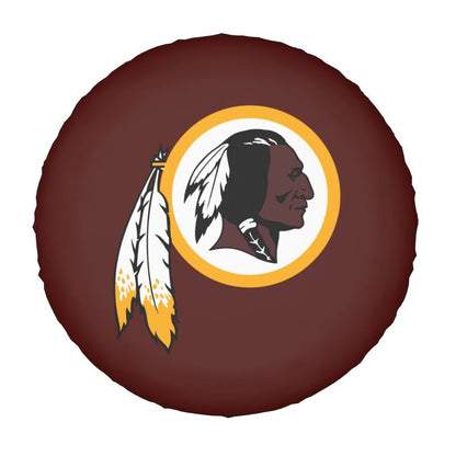 Washington Redskins 6 Printing tire protection cover car sun protection tire protection covers
