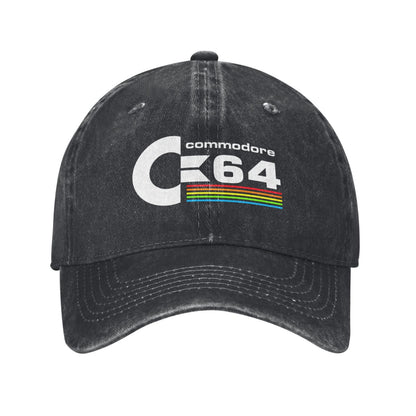 Commodore 64 Printed unisex baseball cap outdoor hats adjustable cap trucker gift hat