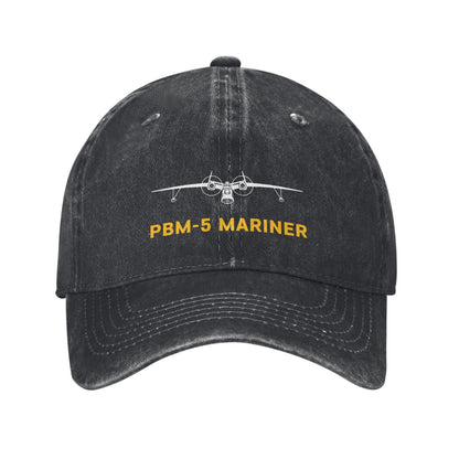 PBM-5 Mariner Printing unisex baseball cap adjustable hats Outdoor leisure hat veteran gift