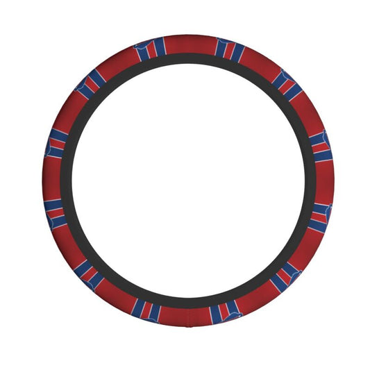 Buffalo Bills 3 Printed breathable anti slip cover elastic steering wheel cover