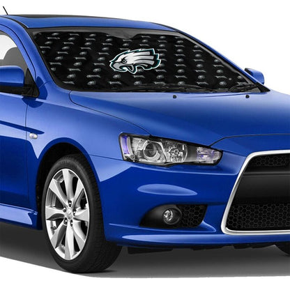 Philadelphia Eagles Printed is suitable for front Car windshield sunshades Car windshield sunshades