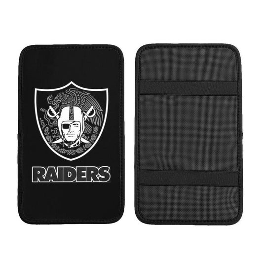 Las Vegas Raiders Printed car armrest box pad elbow protection pad
