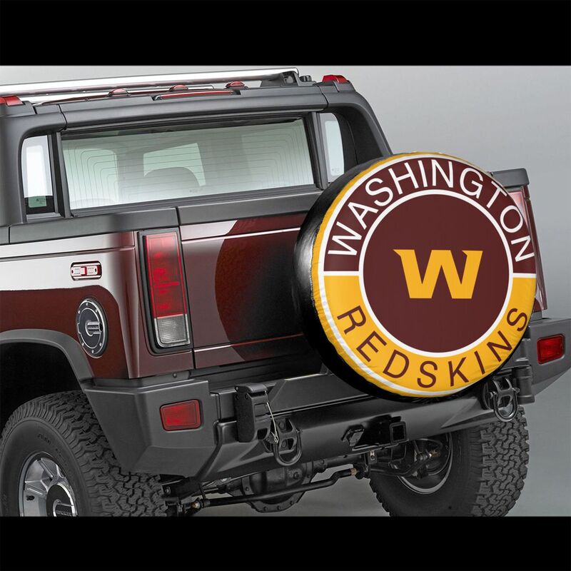 Washington Redskins Printed tire protection cover car spare tire dust protection covers