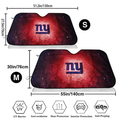New York Giants Printing Car windshield sunshades is suitable front windshield sunshades