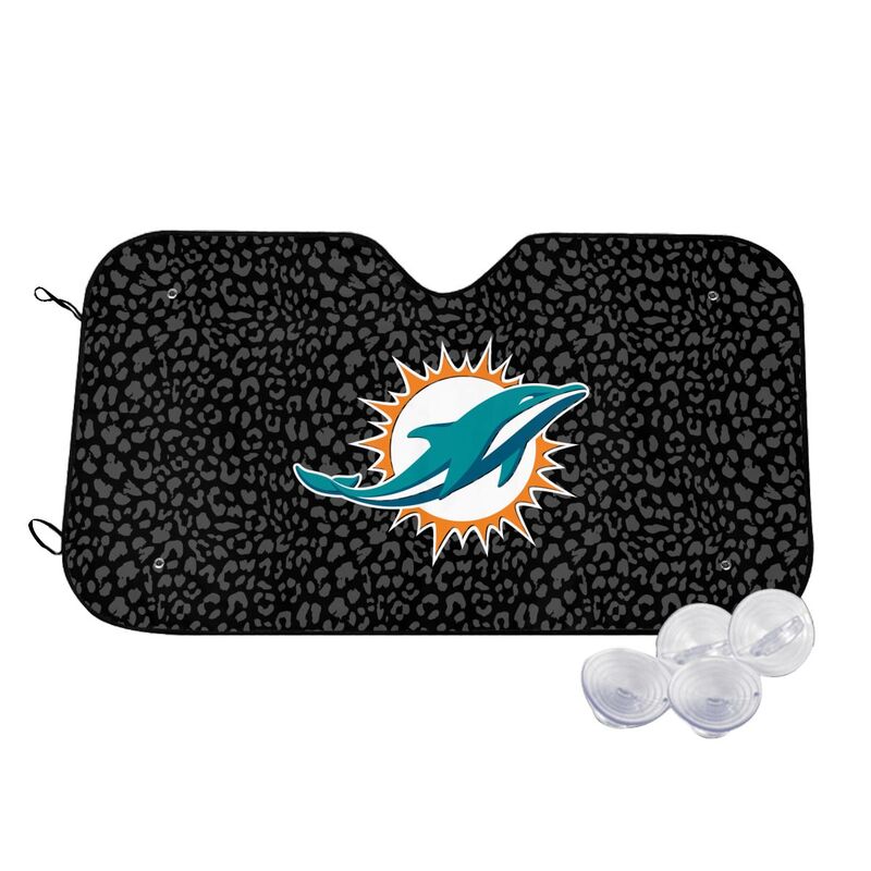 Miami Dolphins Printed Car windshield sunshades is suitable front Car windshield sunshades