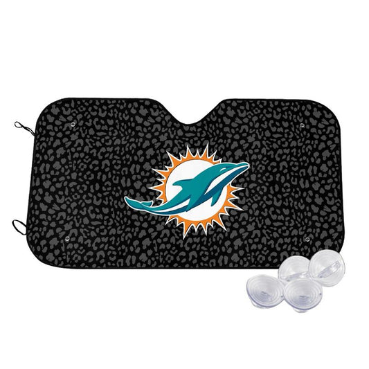 Miami Dolphins Printed Car windshield sunshades is suitable front Car windshield sunshades