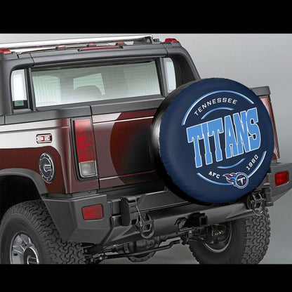 Tennessee Titans Printing car tire protection cover car spare tire dust protection cover