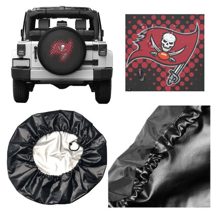 Tampa Bay Buccaneers Printing tire protection cover car sun protection tire protection cover