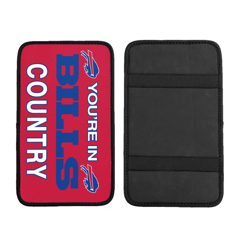 Buffalo Bills Printed car armrest box pad elbow support pad