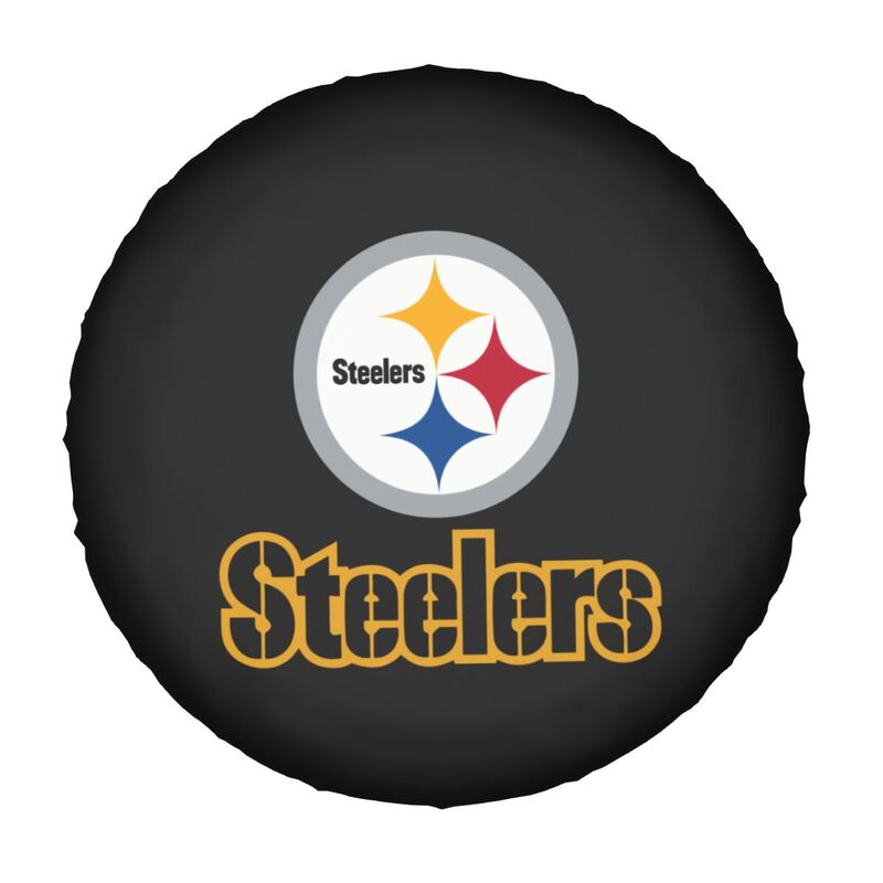 Pittsburgh Steelers 2 car dustproof sunscreen tyre protective cover Tyre protective cover