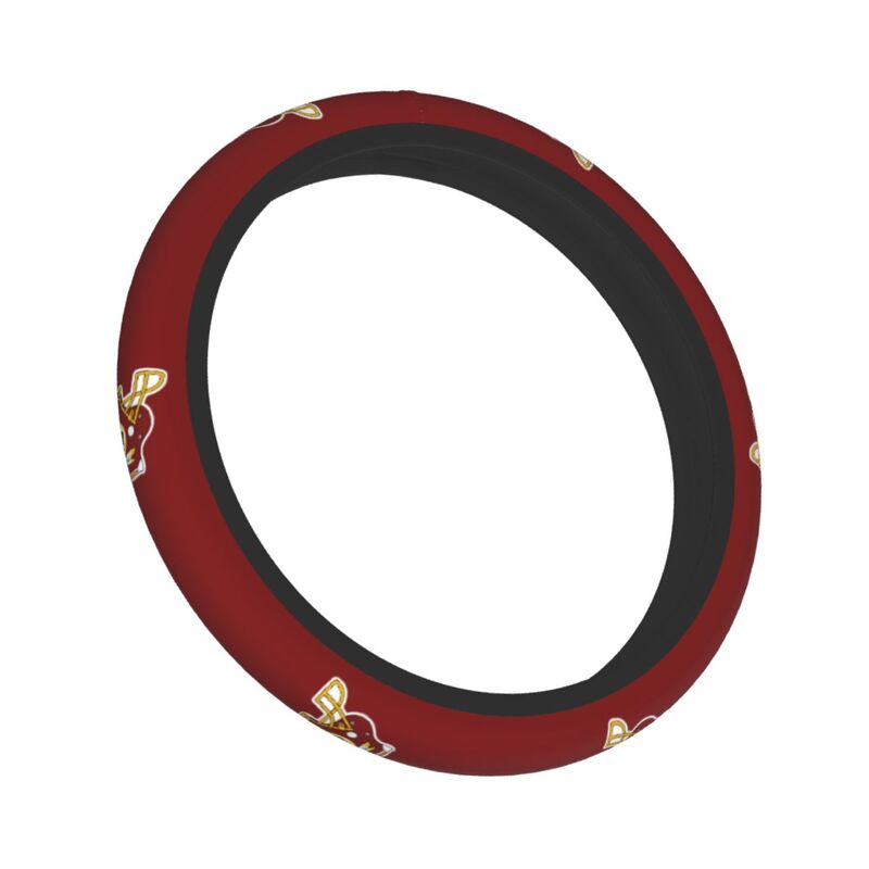 Washington Commanders Printed elastic steering wheel cover anti slip breathable