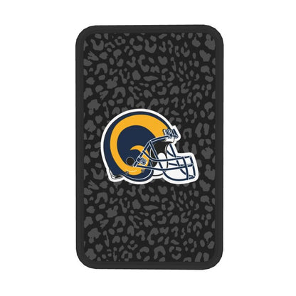 Los Angeles Rams 3 print Car handrail box cushion Personalized car armrest cover