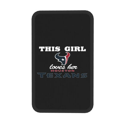 Houston Texans Printing car center console pad car armrest protective cover