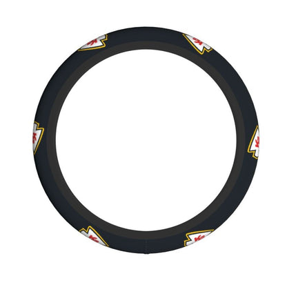 Kansas City Chiefs Printed breathable elastic steering wheel cover