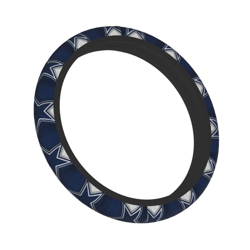 Dallas Cowboys 1 Printed elastic steering wheel cover breathable protective cover