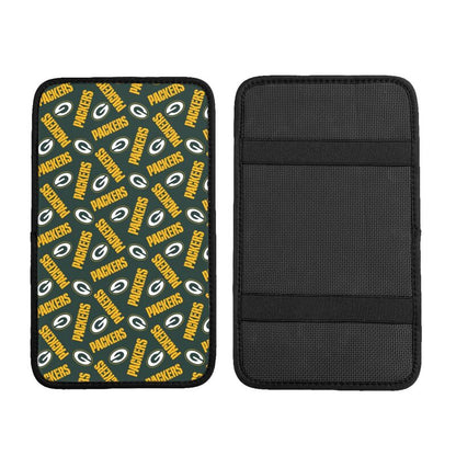 Green Bay Packers  Printed armrest protective cover car armrest box cushion