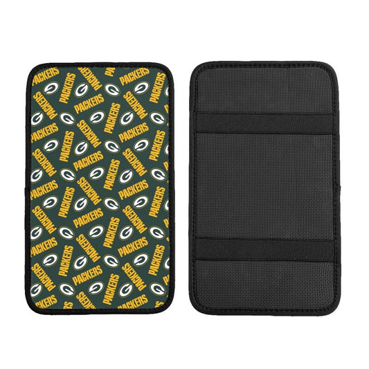 Green Bay Packers  Printed armrest protective cover car armrest box cushion