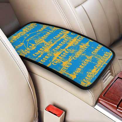 San Diego Chargers print Car armrest box protective cover car center console armrest pad
