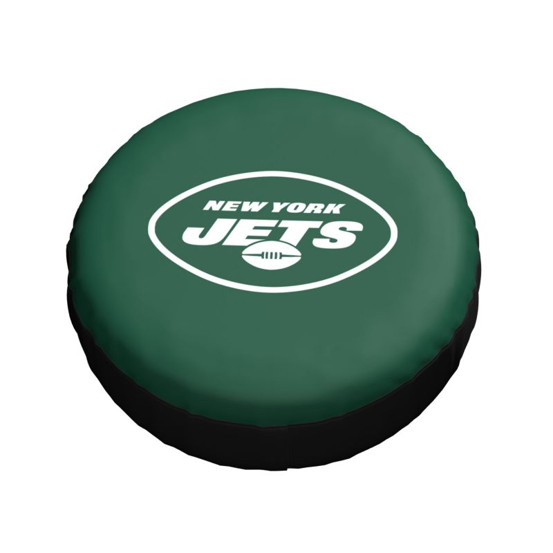 New York Jets 4 Car tire protective cover waterproof and dustproof tire cover