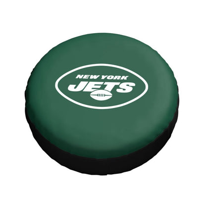 New York Jets 4 Car tire protective cover waterproof and dustproof tire cover