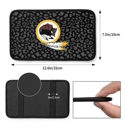 Washington Redskins printed Car handrail box cushion Personalized car armrest cover