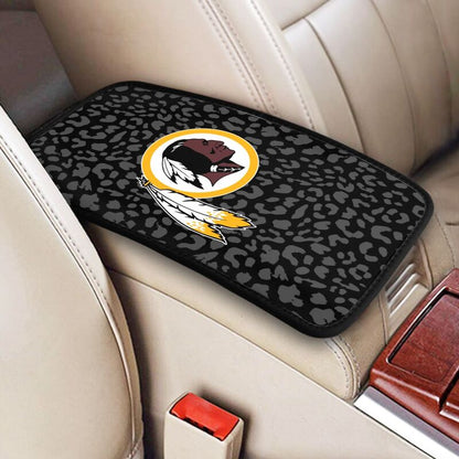 Washington Redskins printed Car handrail box cushion Personalized car armrest cover